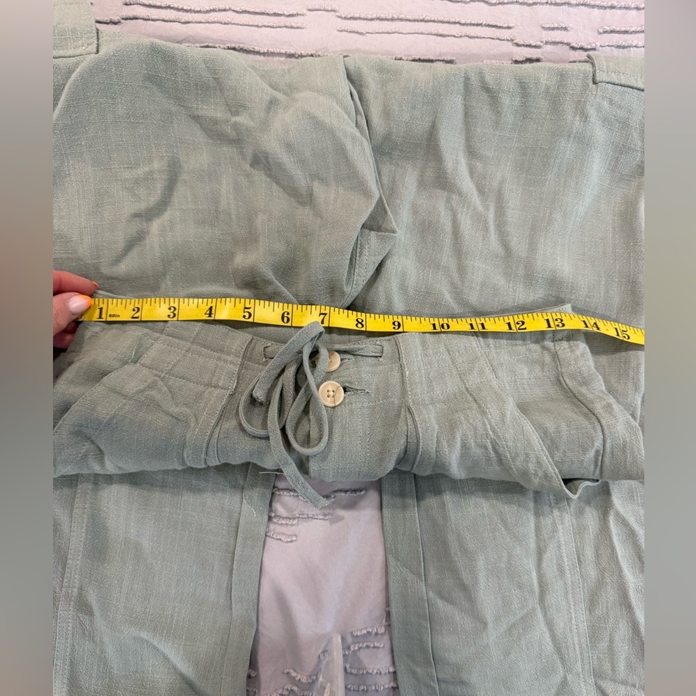 Thread & Supply Light Green Cargo Pants Small NWT - Picture 10 of 12